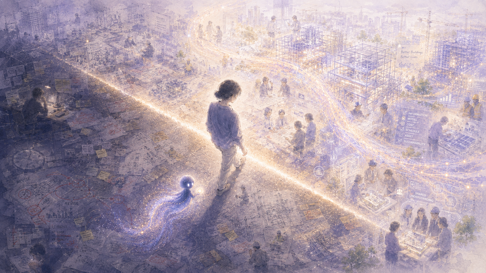 過去の苦しさと未来の希望の境界を越えて一歩踏み出す当事者とドリー